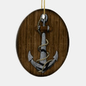 Anker Keramik Ornament (Rechts)