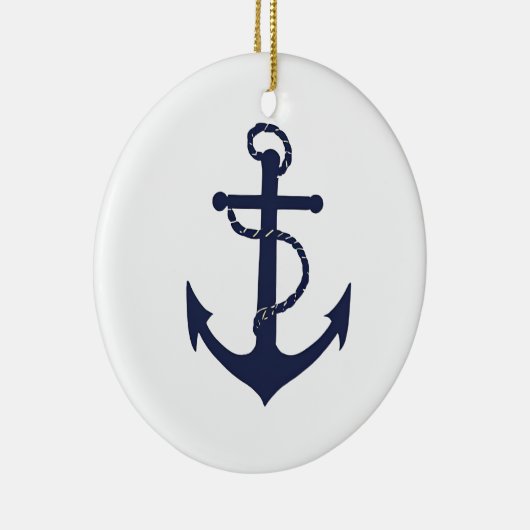 Anker Keramik Ornament (Rechts)