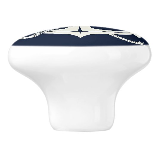 Anker Keramikknauf (Seitenansicht)