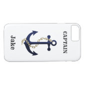 Anker, Kette, personalisiert Case-Mate iPhone Hülle (Rückseite (Horizontal))