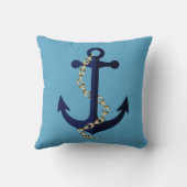 Anker, Kette, personalisiert Kissen (Rückseite)