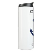 Anker, Kette, personalisiert Thermosbecher (Nach links gedreht)