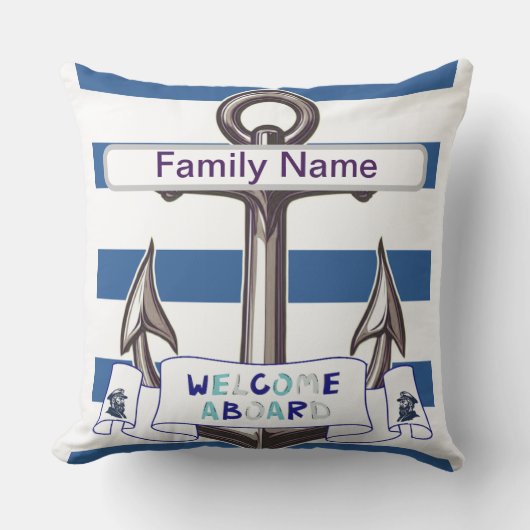 Anker Kissen (Vorderseite)