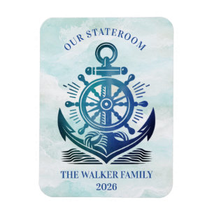 Anker Kreuzfahrt Schiffs-Stateroom-Magnet Magnet