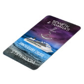 Anker Kreuzfahrtschiff Marker Jubiläum Magnet (Linke Seite)