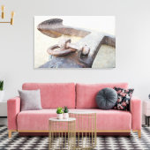 Anker Leinwanddruck (Insitu (Wohnzimmer))