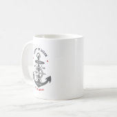 Anker lichten kaffeetasse (Vorderseite Links)
