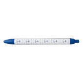 Anker- & Life-Saver-Stift (dunkle Printwerbung) Kugelschreiber (Vorderseite)