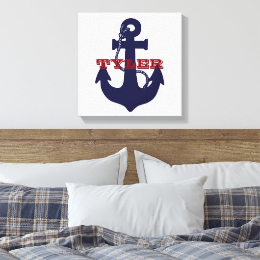 Anker, maßgeschneiderte Leinwand (Insitu (Schlafzimmer))