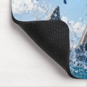 Anker mit inspirierendem Heim-Zitat Mousepad (Ecke)