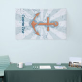 Anker mit Kette Banner (Messeveranstaltung)