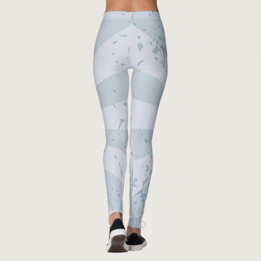 Anker mit Kette Leggings (Rückseite)