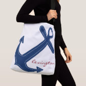 Anker mit Namenssee Tragetaschen Mit Langen Trägern (Von Nahem)