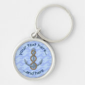 Anker mit Rope-Schlüsselanhänger Schlüsselanhänger (Vorne)