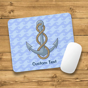 Anker mit Seil Mousepad
