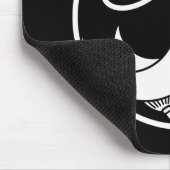 Anker mit Seil Mousepad (Ecke)