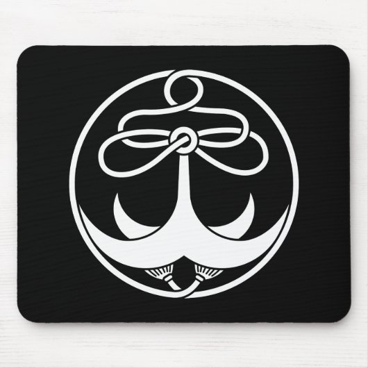 Anker mit Seil Mousepad (Vorne)
