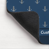 Anker mit Seil Mousepad (Ecke)
