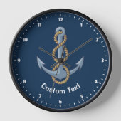 Anker mit Seil Uhr (Vorderseite)