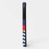 Anker mit Wellen und individueller Name in der Case-Mate iPhone Hülle (Hinten/Links)