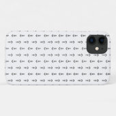 Anker Muster Case-Mate iPhone Hülle (Rückseite (Horizontal))