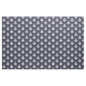 Anker-Muster-Gewebe in der Marine und im Weiß Stoff (Fat Quarter (45,7 x 55,9 cm))