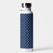 Anker-Muster im maritimen Stil Trinkflasche (Rechts)