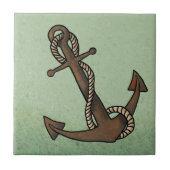 Anker Nautical  Fliese (Vorderseite)