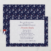 Anker Nautische Einladung (Vorne/Hinten)