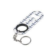 Anker nautische Küstenvibes Mini Flaschenöffner (Rückseite Schrägansicht)