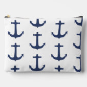 Anker nautische Küstenvibes Zubehörtasche (Vorderseite)