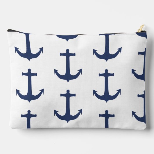 Anker nautische Küstenvibes Zubehörtasche (Rückseite)