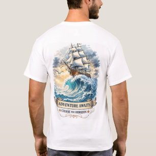 Anker Nicht Untergehen Nautilus Grafik Basic T-Shirt
