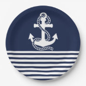 Anker Pappteller (Vorderseite)