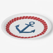 Anker Pappteller (Schrägansicht)