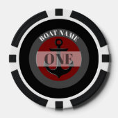Anker (Pokerspiel-Chips für Boote) Pokerchips (Vorderseite)