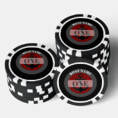 Anker (Pokerspiel-Chips für Boote) Pokerchips (Stapel)