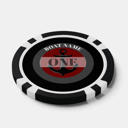 Anker (Pokerspiel-Chips für Boote) Pokerchips (Einzeln)
