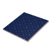 Anker Polka Punkte Muster Fliese (Seite)