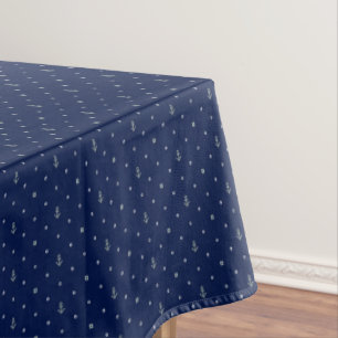 Anker Polka Punkte Muster Tischdecke