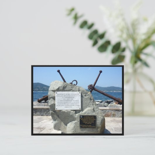 Anker Postkarte (Stehend Vorderseite)