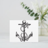 Anker Postkarte (Stehend Vorderseite)