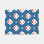 Anker-Punkte Fleecedecke (Vorderseite (Horizontal))