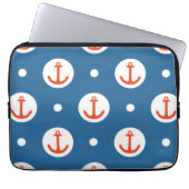 Anker-Punkte Laptopschutzhülle (Vorderseite)