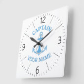 Anker Quadratische Wanduhr (Winkel)