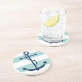 Anker-Sandstein-Getränk-Untersetzer Sandstein Untersetzer (Seite)