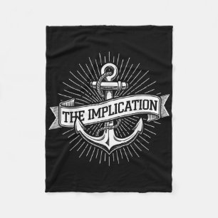 Anker Schifffahrt Die Implikation Nautilus Segeln  Fleecedecke