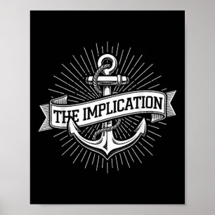 Anker Schifffahrt Die Implikation Nautilus Segeln  Poster