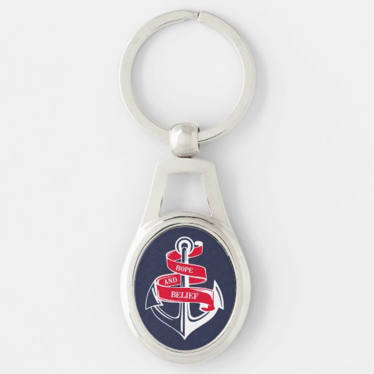 Anker Schlüsselanhänger (Vorderseite)