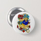 Anker, Schwalbe und Rosen Button (Vorne & Hinten)